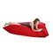 Pouf gigante design rosso BIG MILIBAG