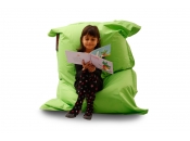 Pouf gigante design verde anice SMALL MILIBAG
