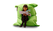 Pouf gigante design verde anice SMALL MILIBAG