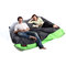Pouf gigante design verde e grigio FAMILY MILIBAG 