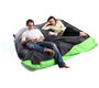 Pouf gigante design verde e grigio FAMILY MILIBAG 