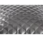 Pouf gigante  trapuntato design color argento BIG MILIBAG TREND