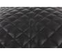 Pouf gigante  trapuntato design nero BIG MILIBAG TREND
