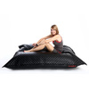 Pouf gigante  trapuntato design nero BIG MILIBAG TREND