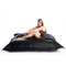 Pouf gigante  trapuntato design nero BIG MILIBAG TREND