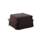 Pouf / letto converitibile cioccolato DIEGO in microfibre image pub1