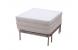 Pouf / letto converitibile lampone DIEGO in microfibre image 2