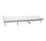 Pouf / letto converitibile lampone DIEGO in microfibre image 3