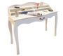 Scrivania / console 1 cassetto LUISA � colore bianco