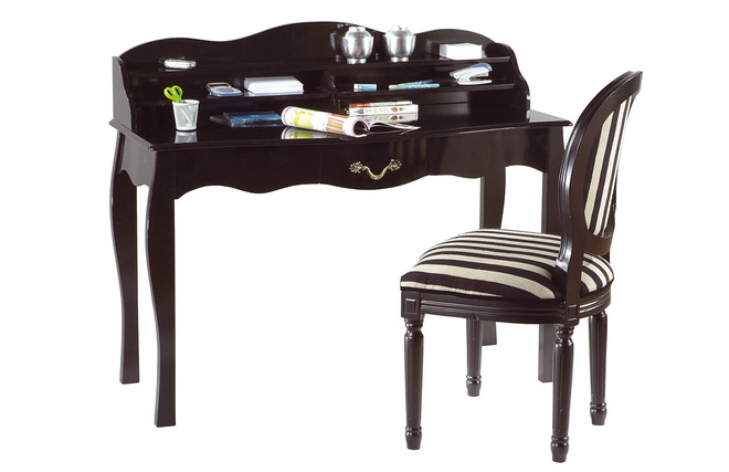 Scrivania / console 1 cassetto LUISA � colore nero