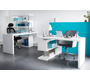Scrivania design laccata bianca MAX