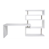 Scrivania design laccata bianca  T-MAX