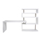 Scrivania design laccata bianca  T-MAX