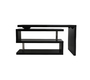 Scrivania design laccata nera MAX