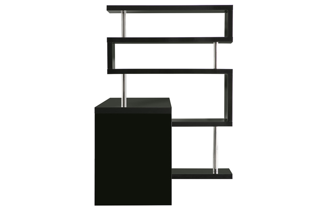 Scrivania design laccata nera  T-MAX