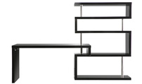 Scrivania design laccata nera  T-MAX