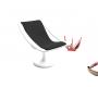 Sdraio design bianca e nera SUNSET