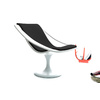 Sdraio design bianca e nera SUNSET