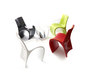 Sedia design bianca OWIE