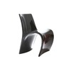 Sedia design nera OWIE