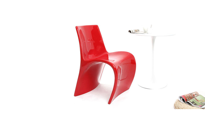 Sedia design rossa OWIE