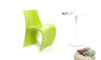 Sedia design verde OWIE
