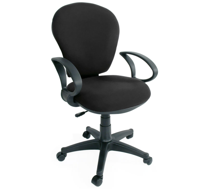 Sedia d'ufficio IVANO nera