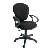 Sedia d'ufficio IVANO nera image pub1