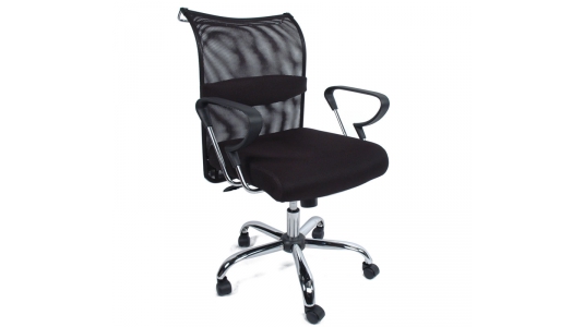 Sedia d'ufficio TOM nera image 1