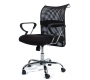 Sedia d'ufficio TOM nera