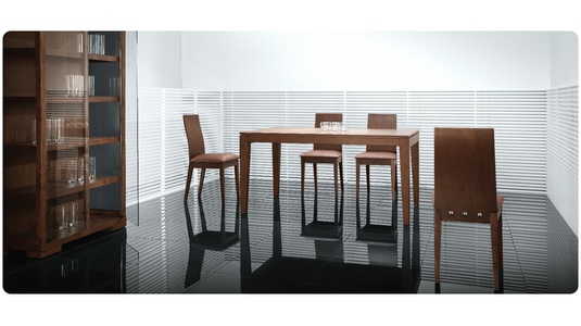 Sedia EVA in rovere di Malesia - color ciliegio image 1