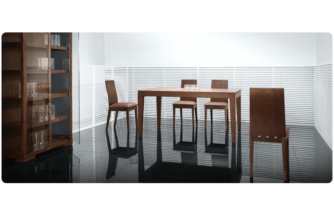 Sedia EVA in rovere di Malesia - color ciliegio