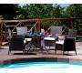 Set Bahamas - 4 sedie ed 1 tavolo
