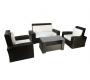 Set Bora Bora - 2 poltrone, 1 divano 2 posti ed 1 tavolino basso