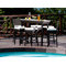 Set Cuba- 4 sgabelli, 2 seggioloni ed 1 bar