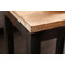 Set di 3 tavolini stile industriale in metallo e legno FACTORY