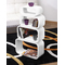 Set di 4 mensole POP colore bianco