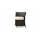 Set FIDJI - 4 SEDIE E 1 TAVOLO  colore nero