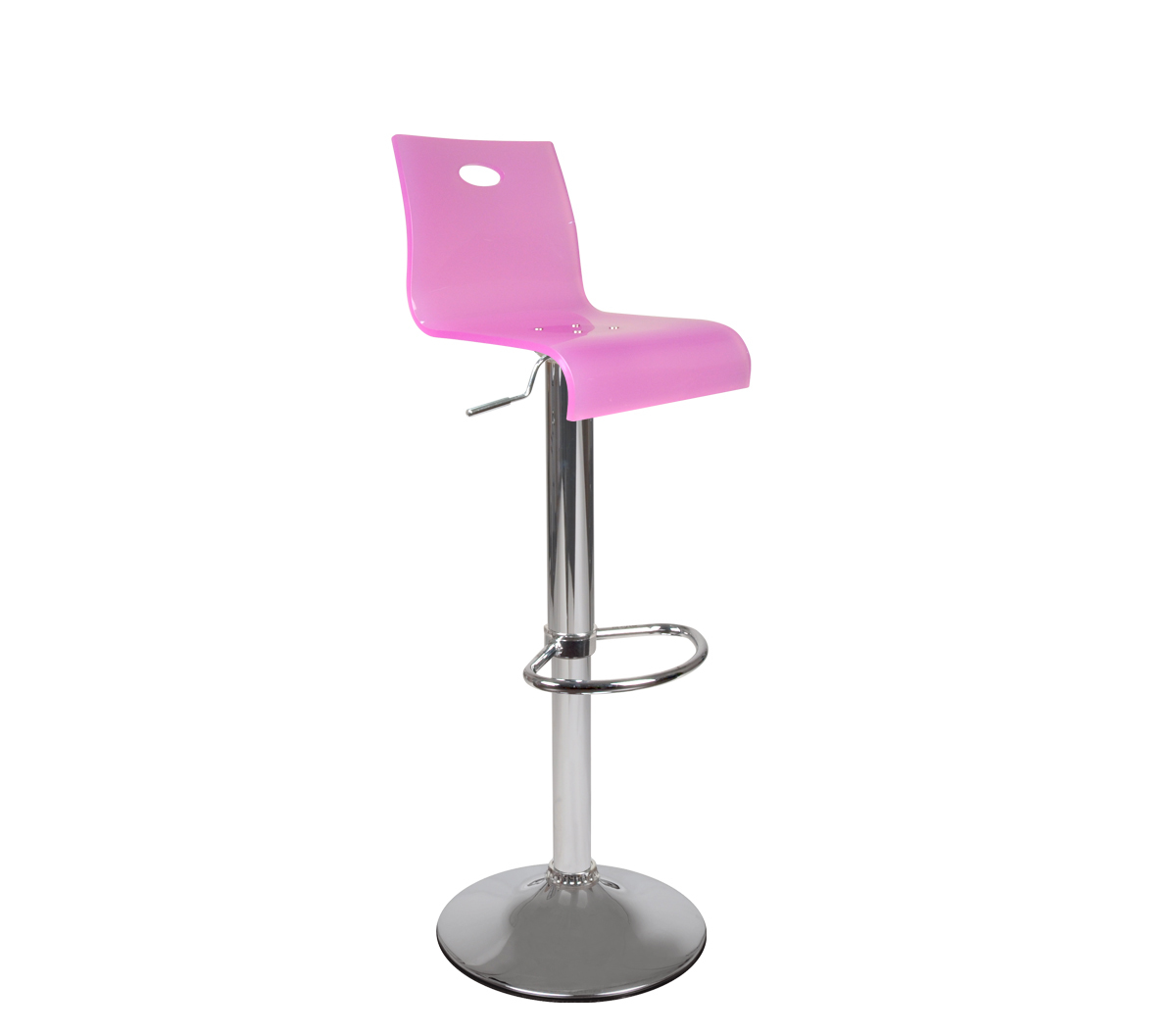 Sgabelli da bar SATURNO plexiglas rosa