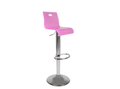 Sgabelli da bar SATURNO plexiglas rosa