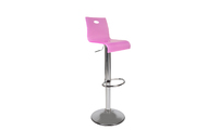 Sgabelli da bar SATURNO plexiglas rosa