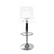Sgabelli da bar SATURNO plexiglas trasparente