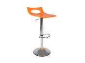 Sgabello da bar CALYPSO arancione
