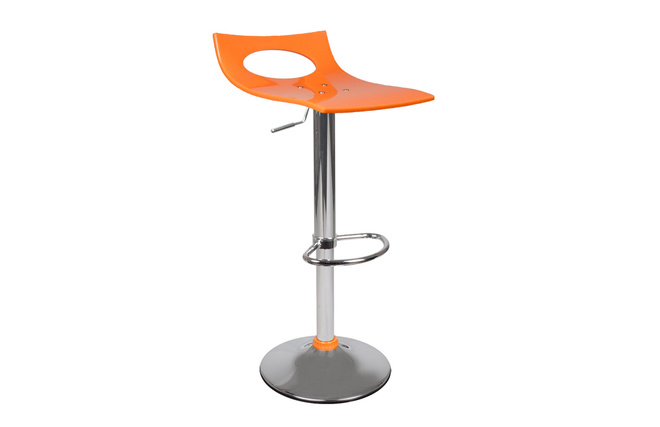 Sgabello da bar CALYPSO arancione
