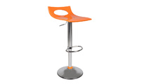 Sgabello da bar CALYPSO arancione