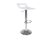 Sgabello da bar CALYPSO bianco