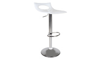 Sgabello da bar CALYPSO bianco