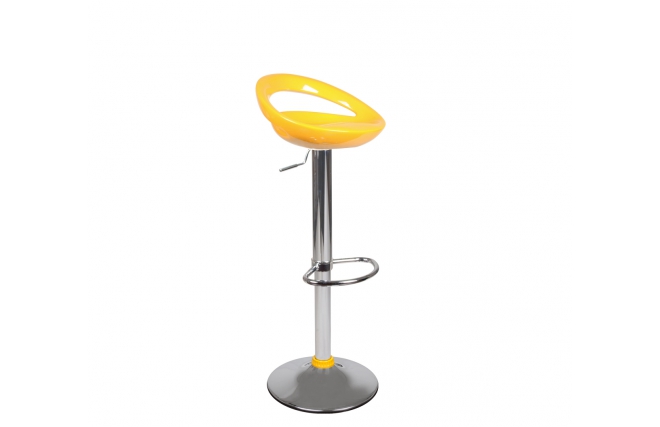 Sgabello da bar COMET giallo