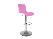 Sgabello da bar / cucina NEW SATURNO rosa