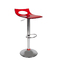 Sgabello da bar / cucina  plexiglas rosso CALYPSO